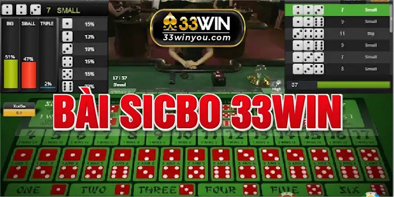 Game bài Sicbo 33win