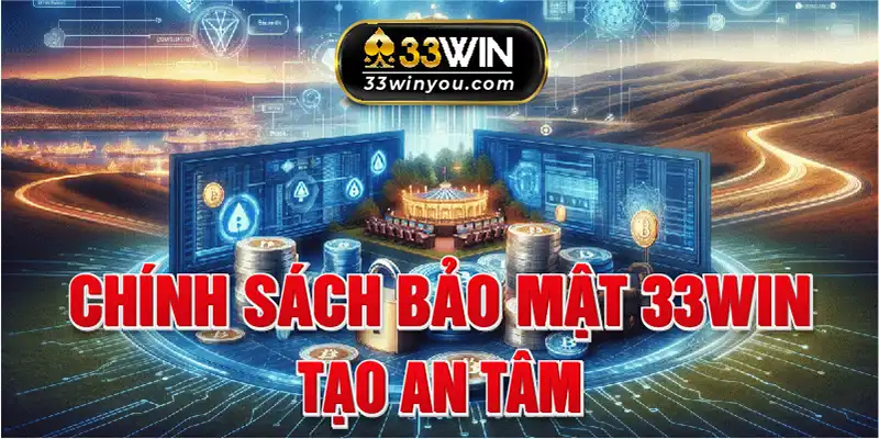 Chính sách bảo mật tại 33win tạo an tâm cho người chơi